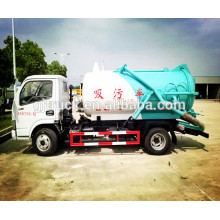 CNG 5CBM DongFeng Alcantarillado Sucker / Truck Fecal Suction Truck / Camión de Succión al Vacío / camión de succión de vacío / camión de basura de alcantarillado RHD